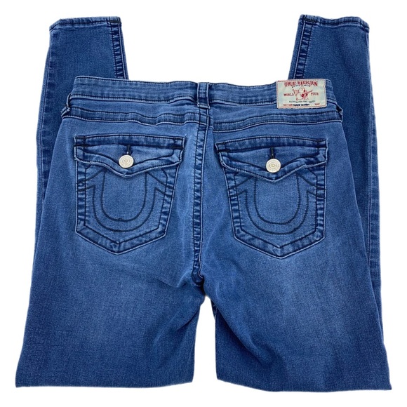 True Religion Blue Super Skinny Denim Jeans - Picture 3 of 8